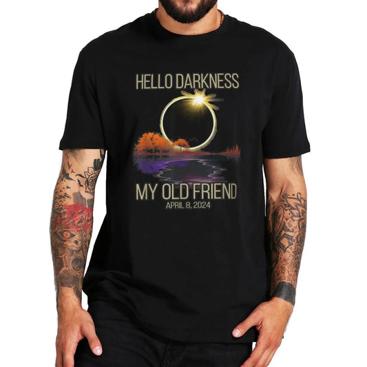 2024 Hello Darkness My Old Friend Solar Eclipses T-shirt