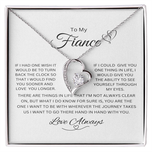 HEART SHAPED NECKLACE FOR YOUR FIANCE
