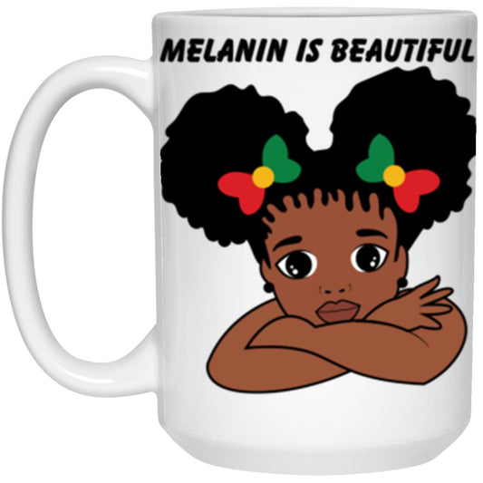 MELAMIN IS BEAUTIFUL 15oz  Mug
