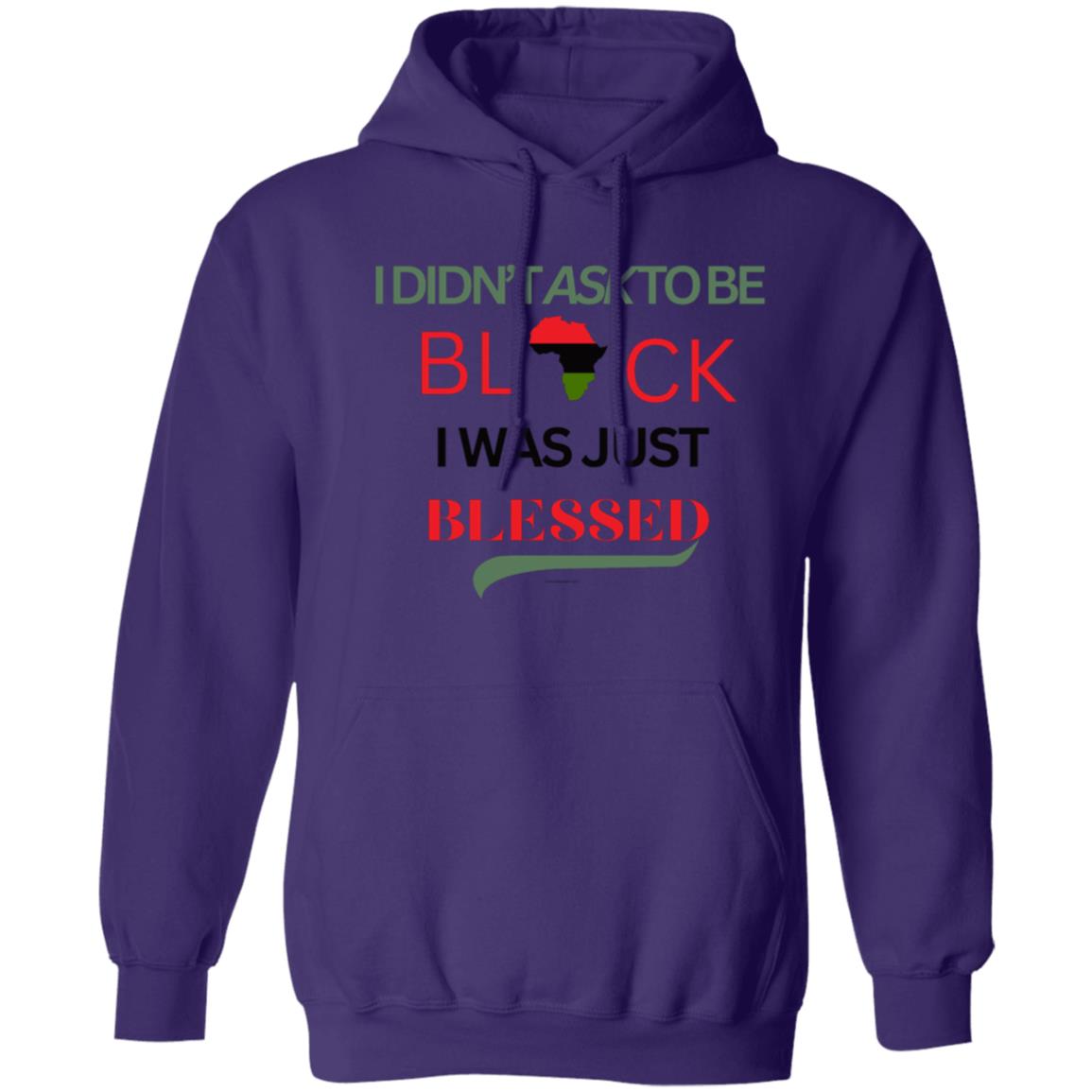 I DIDNT ASK TO BE BLACK...(UNISEX) Pullover Hoodie