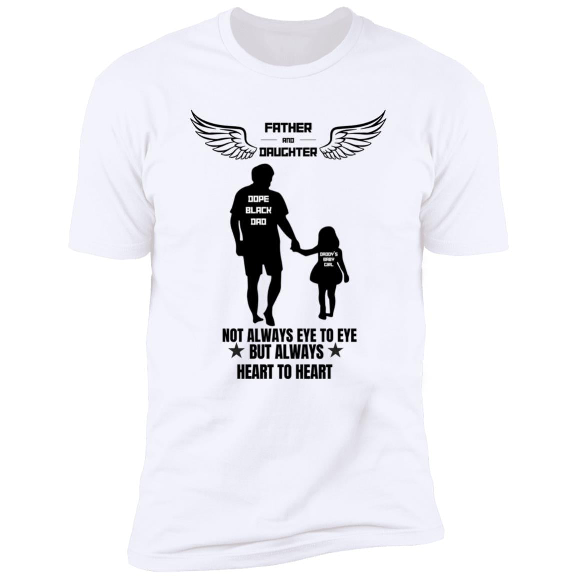 FATHER & DAUGHTER LOVE T SHIRT